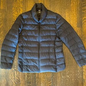 Uniqlo Ultra Light Women’s Zip Front Jacket size Large